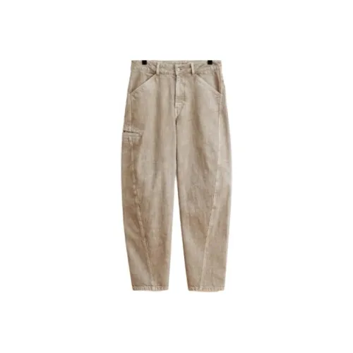 Lemaire TWISTED Рабочая одежда Карго Брюки Мужские Хаки