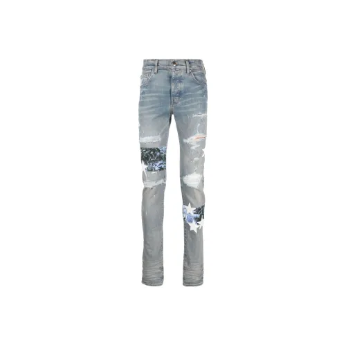 AMIRI SS23 Light Blue Men's Jeans AMIRI SS23 Светло-голубые мужские джинсы