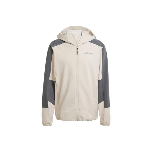 Adidas MT WINDRDY JKT Куртки и Пальто Мужской Светлый Умбра Темный Серый