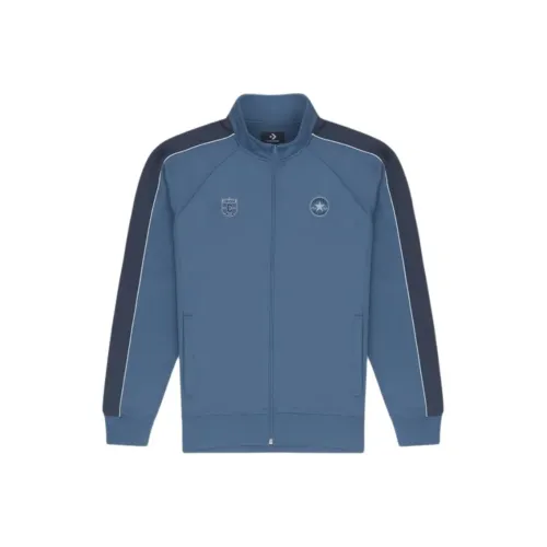 Конверс Синий Мужская Куртка