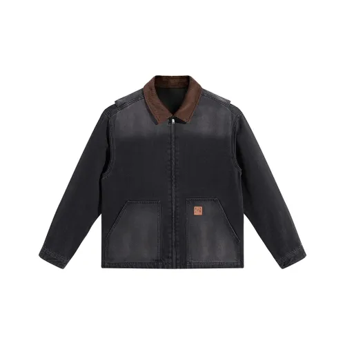 PEACEBIRD MEN Denim Темно-серый, Партия 1 Мужские Куртки