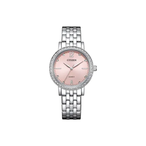 CITIZEN Core Collection Кварцевый механизм нержавеющая сталь ремешок 31 мм женские часы розовый циферблат