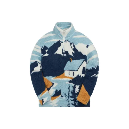 KITH Collaboration Мужские Синие Куртки