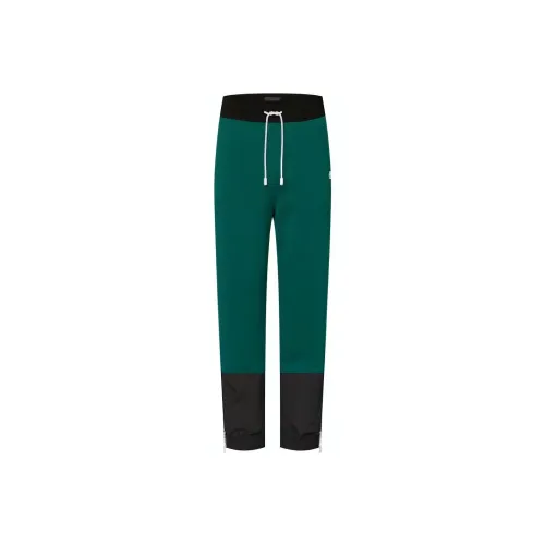 LOUIS VUITTON Вязаные тренировочные брюки мужские зеленые