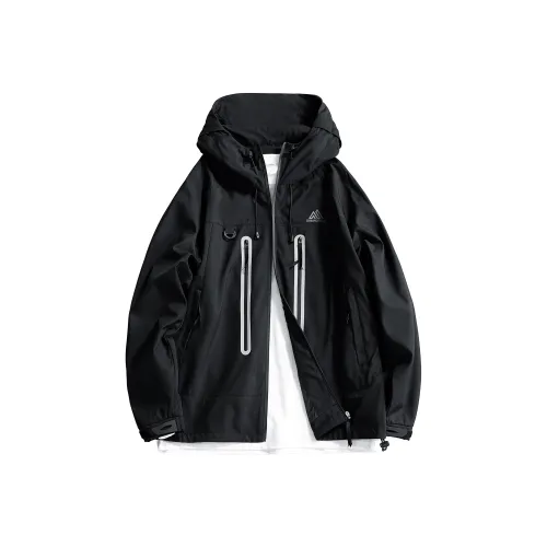 S.k. Manor Hill Куртки Пальто Унисекс Янтарь Черный