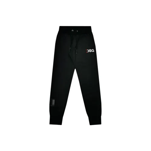DSG DISGUSTO Черные Мужские Вязаные Спортивные Штаны