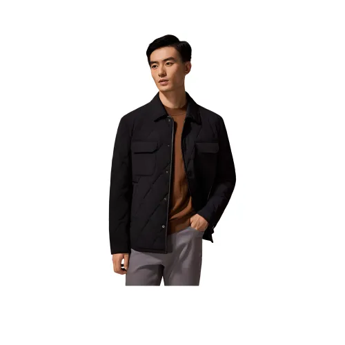 DIKENI Пуховик Мужской Черный