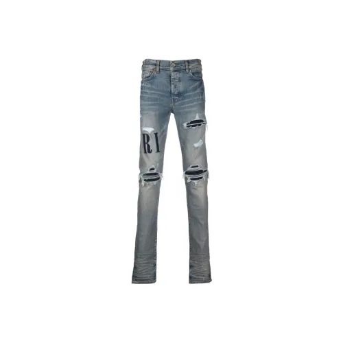AMIRI Men's Blue Jeans AMIRI Мужские синие джинсы