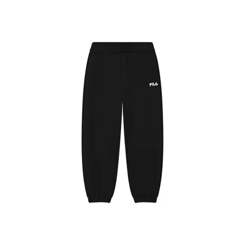 FILA Глубокий Черный Мужские Вязаные Спортивные Штаны