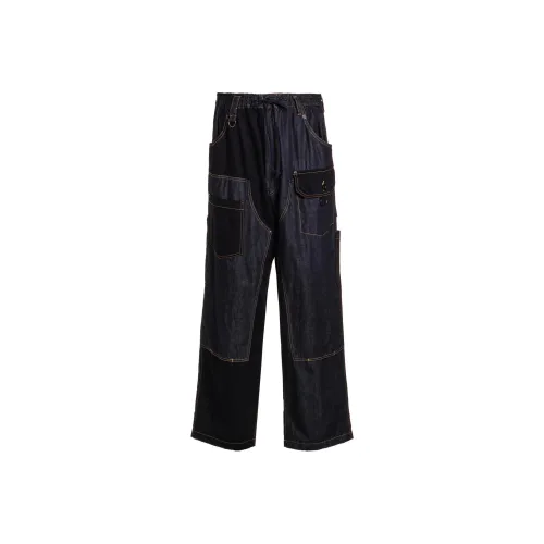 Yohji Yamamoto S'YTE FW24 Джинсы Унисекс Синий