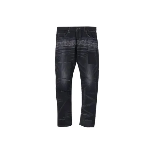 NEIGHBORHOOD Черные Мужские Джинсы