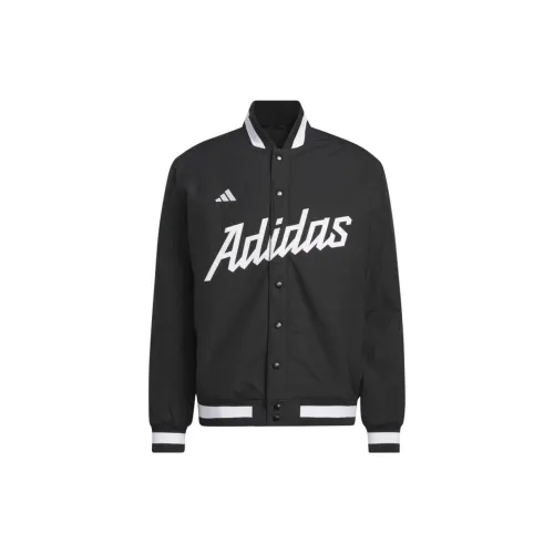 Adidas Баскетбол Coaches Куртка Куртки Пальто Мужской Черный