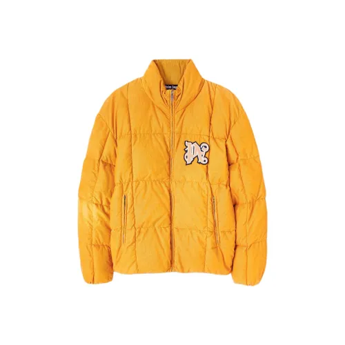 PALM ANGELS Пуховик Мужской Желтый