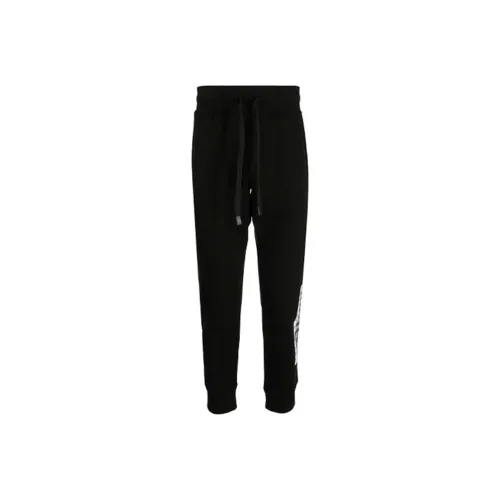 VERSACE JEANS COUTURE FW21 Вязаные спортивные брюки мужские черные