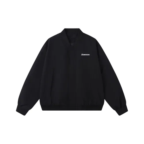 Куртки и пальто Kawasaki унисекс черного цвета