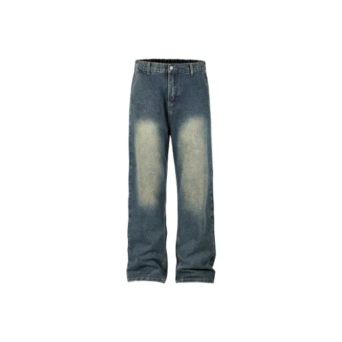 SFTTR Джинсы Унисекс Freesia Синий Коричневый