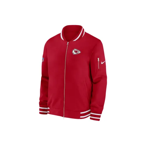 nike COACH NFL KANSAS CITY Chiefs Куртки и пальто Мужской Университетский красный