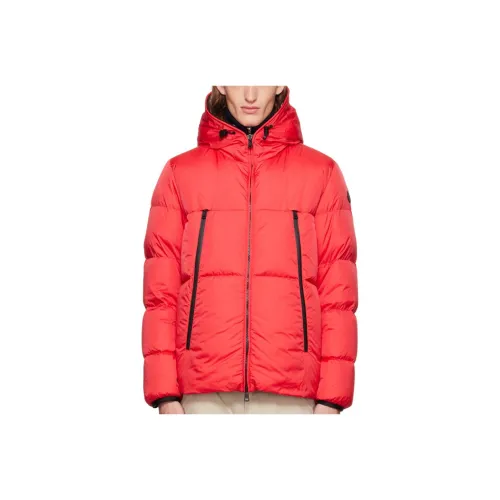 MONCLER Montcla Series Красный Мужской Пуховик