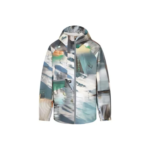 CROQUIS 465 Синий Оттенки Узор Мужские Куртки