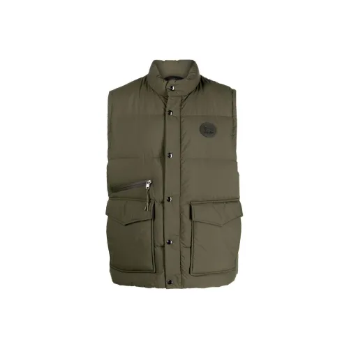 WOOLRICH Пуховик Мужской Оливково-зеленый