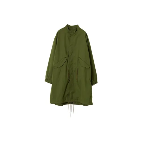 REMI RELIEF Army Green Мужской Тренч