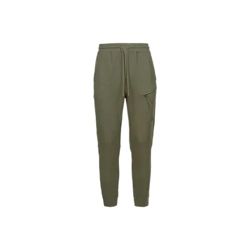 C.P.Company Зеленые Мужские Вязаные Спортивные Штаны