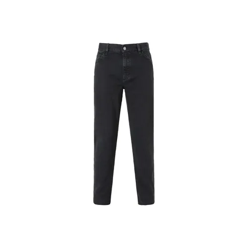 Ermenegildo Zegna Carbon Black Мужские Джинсы