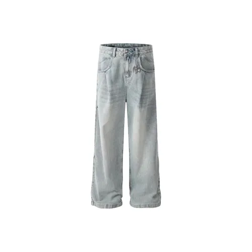 VOLCHOK Синие Унисекс Джинсы