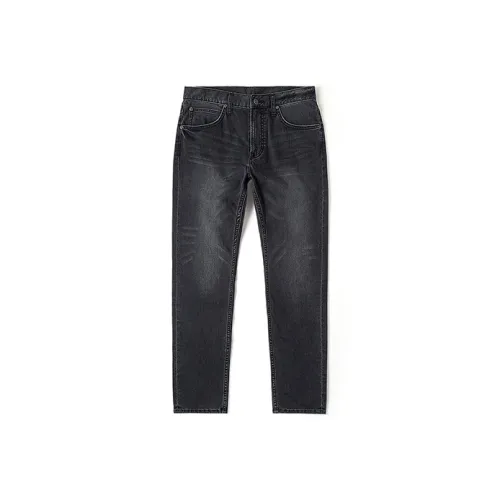 Мужские джинсы Lee co-branded модели, черного и серого цвета