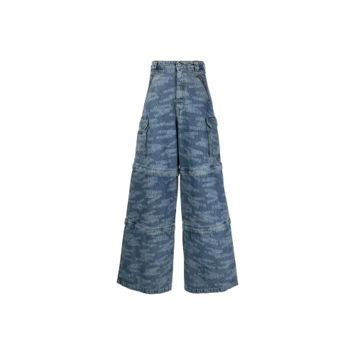Vetements Blue Men's Jeans Vetements Синий Мужской Джинсы