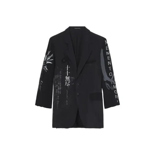 Yohji Yamamoto Черные Мужские Куртки