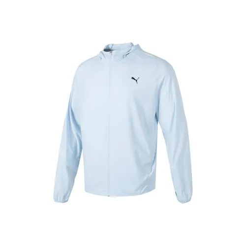 PUMA Светло-синие Мужские Куртки