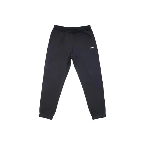 LINING Вязаные тренировочные брюки мужские стандартные черные