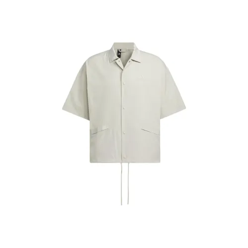 Adidas Короткий рукав COACH JACKET Куртки и пальто Мужской Светло-серый