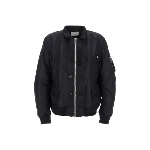 Sacai Мужские черные куртки