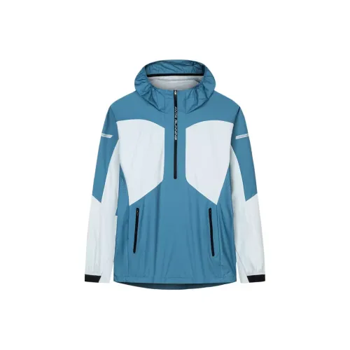Anta RUNNING Collection Утро Синий/Соляной Кристалл Серый Мужские Куртки