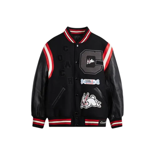 COACH x VARSITY Куртки и Пальто Мужской Смешанный Черный