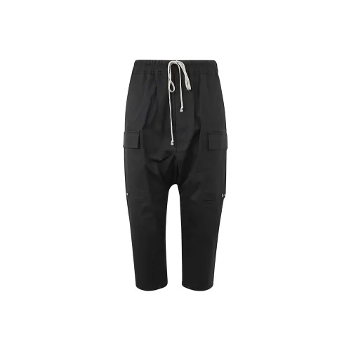 RICK OWENS совместный бренд RO Карго Брюки Мужские Черные