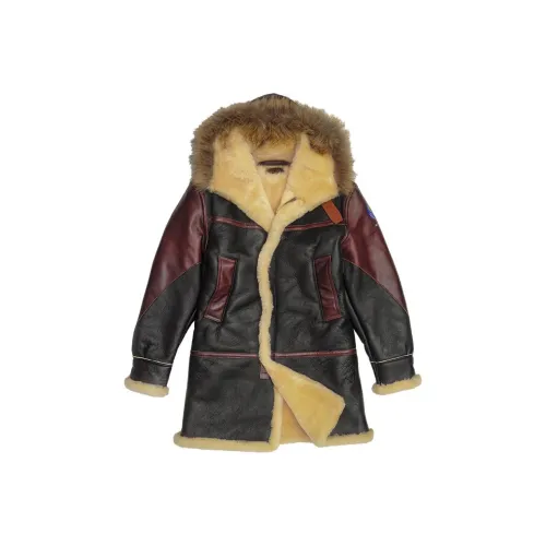 AKCLUB Кожа Куртка Мужская Темно-Коричневая