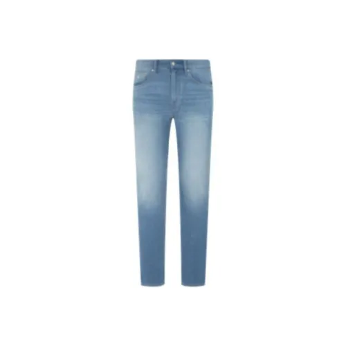 Calvin Klein Джинсовый Синий 1AA Мужские Джинсы