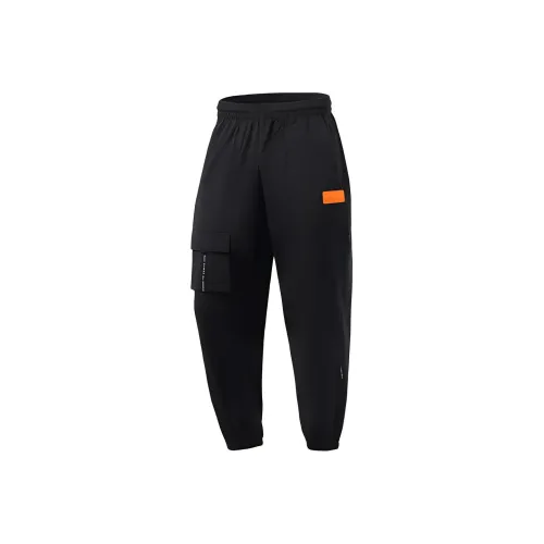 LINING Training Series Вязаные тренировочные штаны мужские черные