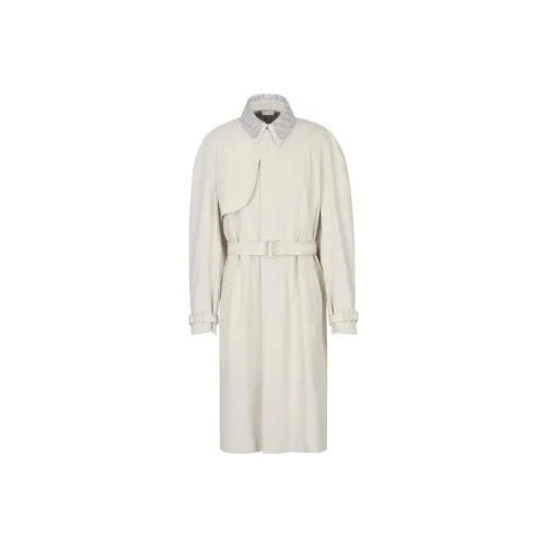 DIOR Экрю Мужской Тренч