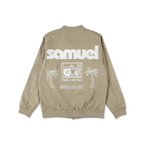 WIND AND SEA SS25 SAMUEL X WDS Studium Куртки и Пальто Унисекс Бежевый