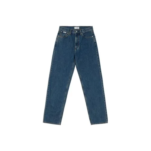 Calvin Klein Джинсовые синие унисекс джинсы