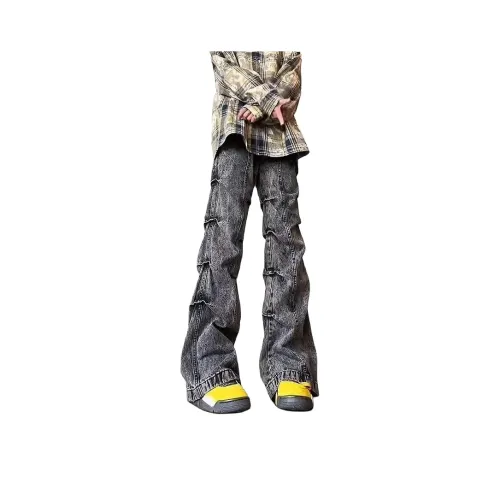 FOREVER 21 Джинсы Унисекс Черный Серый