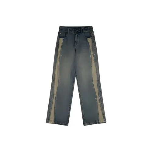 0 CROWORLD Светло-синие Мужские Джинсы