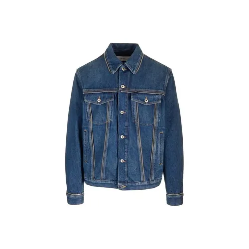 OFF Белый Куртки и Пальто Стандартный крой Мужской Синий