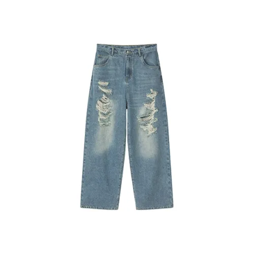 YOSHIYOYI Blue Men's Jeans YOSHIYOYI Синий Мужской Джинсы