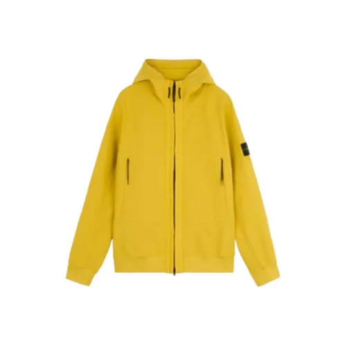 STONE ISLAND FW24 Куртка Унисекс Горчично-желтая