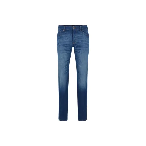 Hugo Boss Blue Men's Jeans Hugo Boss Синий Мужской Джинсы